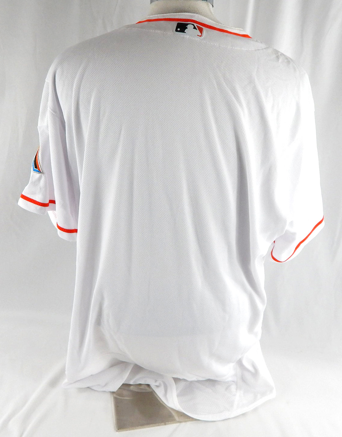 2012-18 Miami Marlins Blank Game Issued White Jersey 50 050 Pic2
