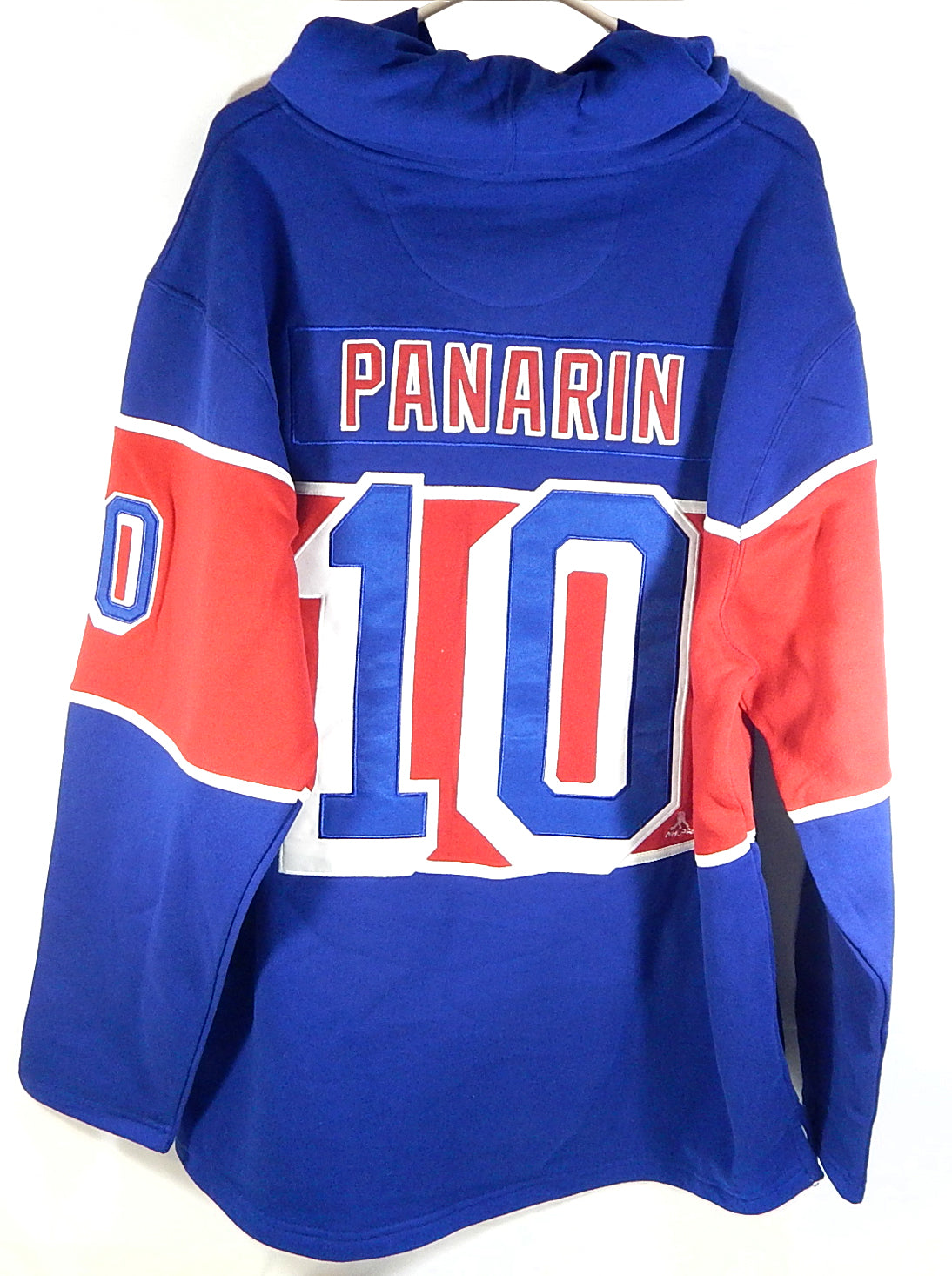 Artemi Panarin #10 New York Rangers '47 Brand Hockey Sweater Hoodie Blue 2XL Pic2