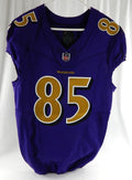2024 Baltimore Ravens Scotty Washington #85 Game Issued Purple Jersey Color Rush