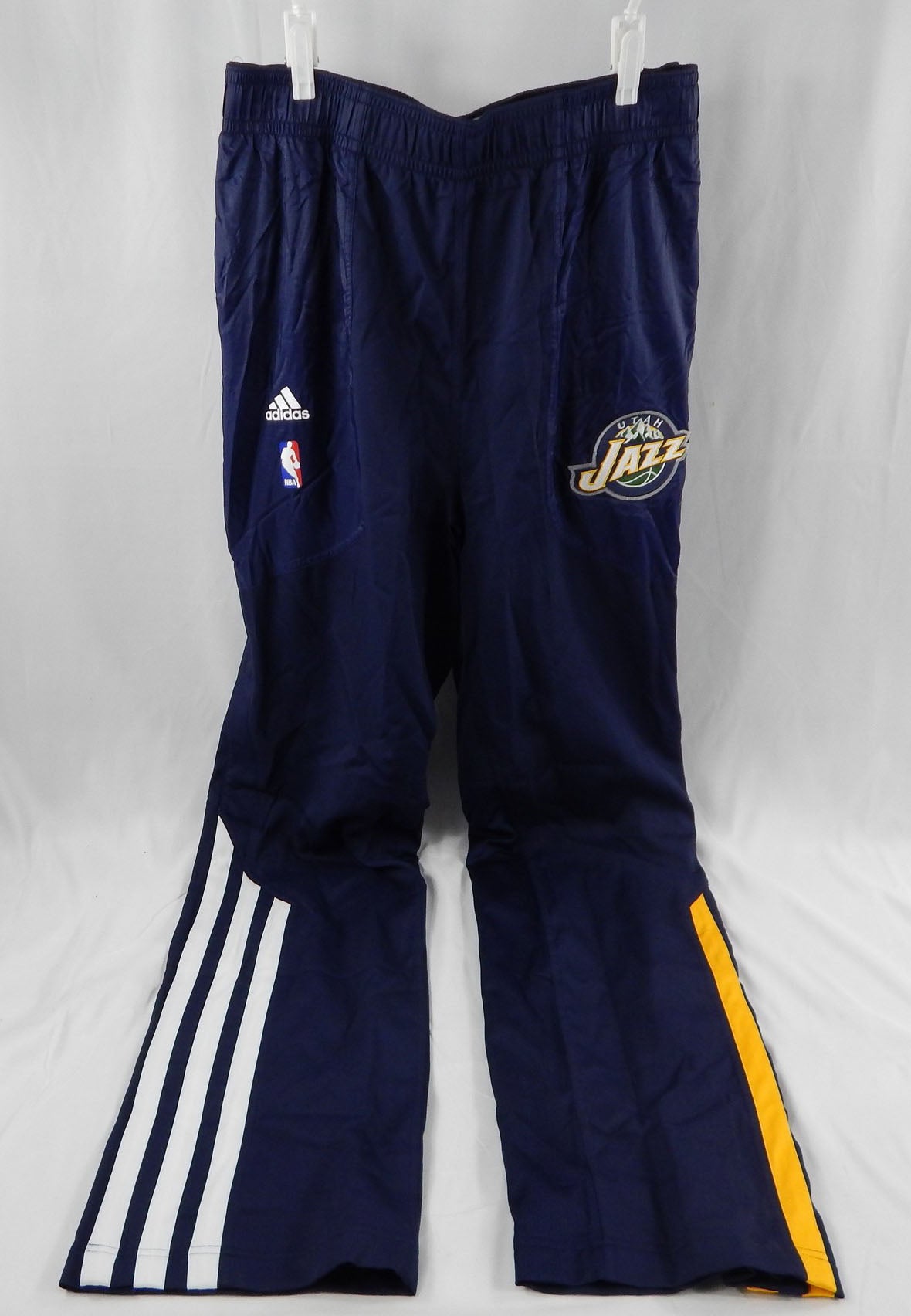 2011-12 Utah Jazz Game Issued Navy Warm Up Pants XL+6 290