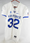 2016 Air Force Falcons #32 Game Used White Jersey Name Plate Removed M DP80875