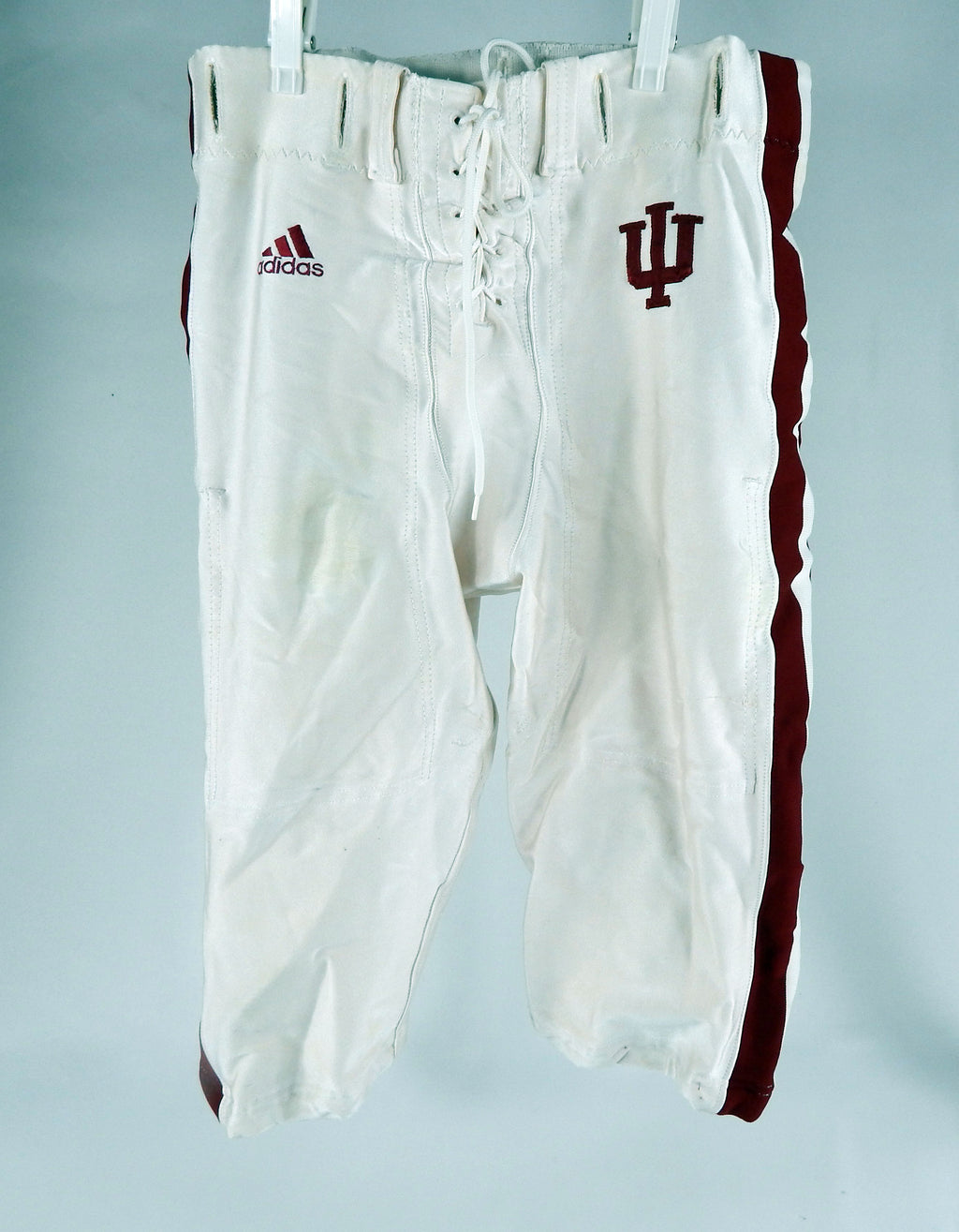 2004 Indiana Hoosiers #92 Game Used White Pants 42 DP67486