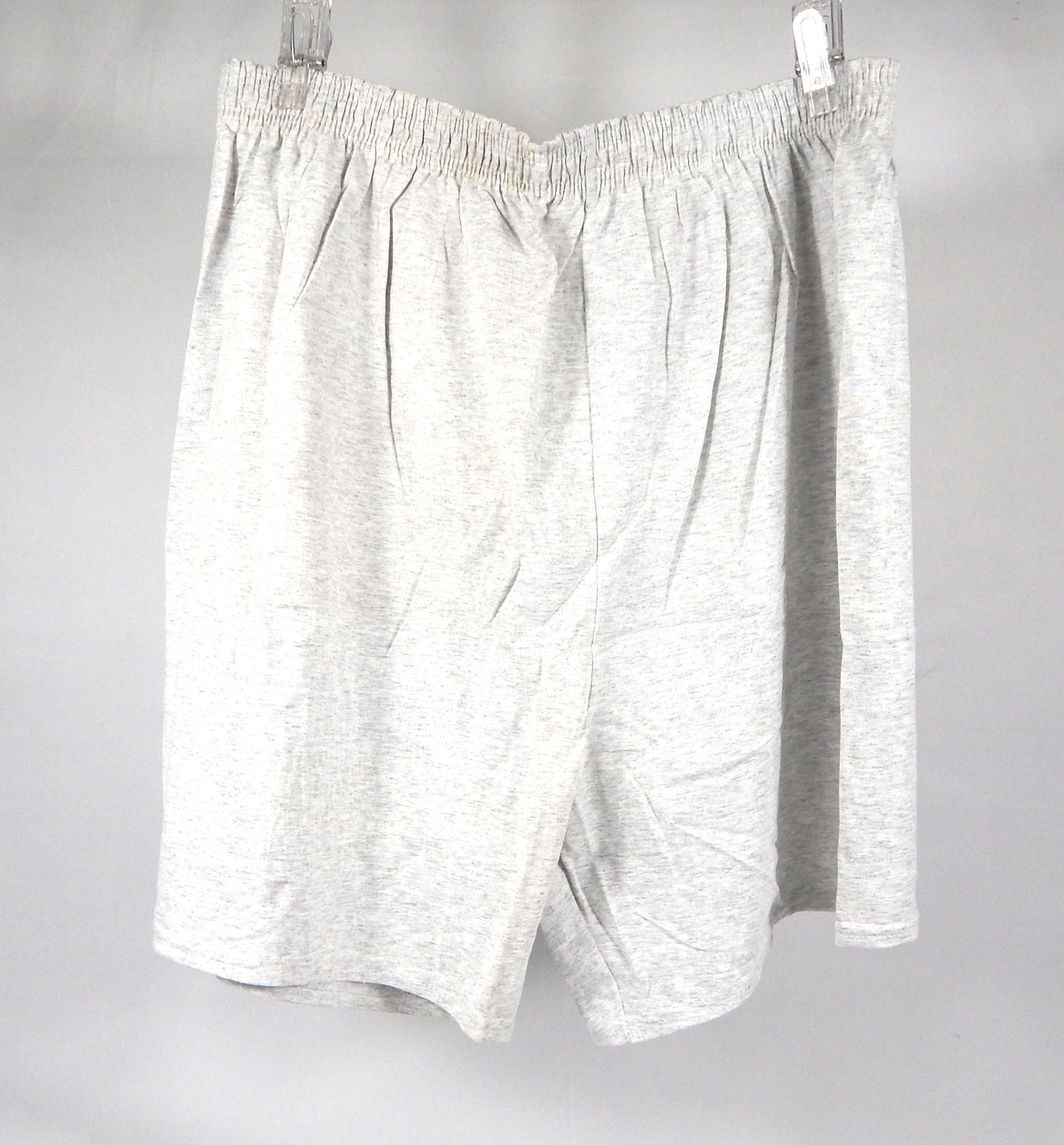 1990s NBA Basketball Team Issued Grey Work Out Shorts XL 919S Pic2