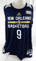2015-16 New Orleans Pelicans Kahudi #9 Game Issued Navy Practice Jersey XL 381