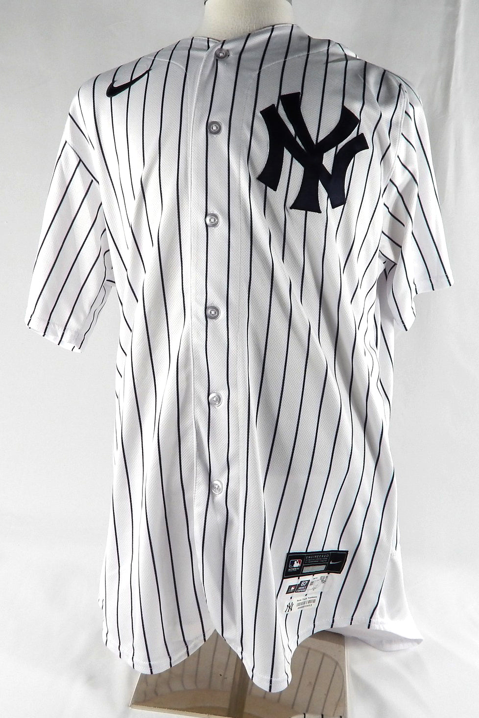 2023 New York Yankees Andres Chaparro #87 Game Issued Pos Used White Jersey 46 2