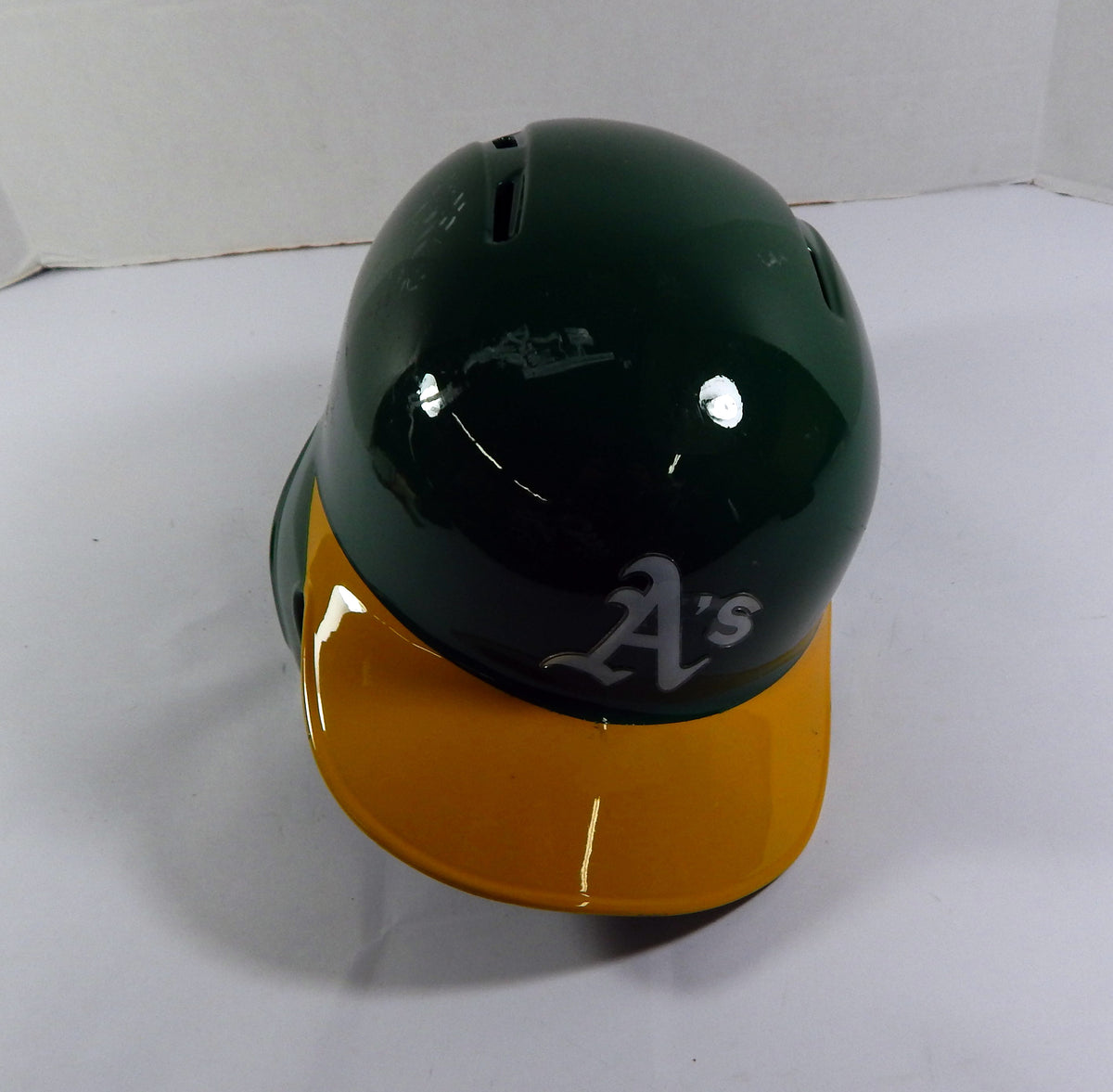 2021 Oakland A's Athletics Game Issued Green Helmet Size 7-5/8 VS484401 DP41926