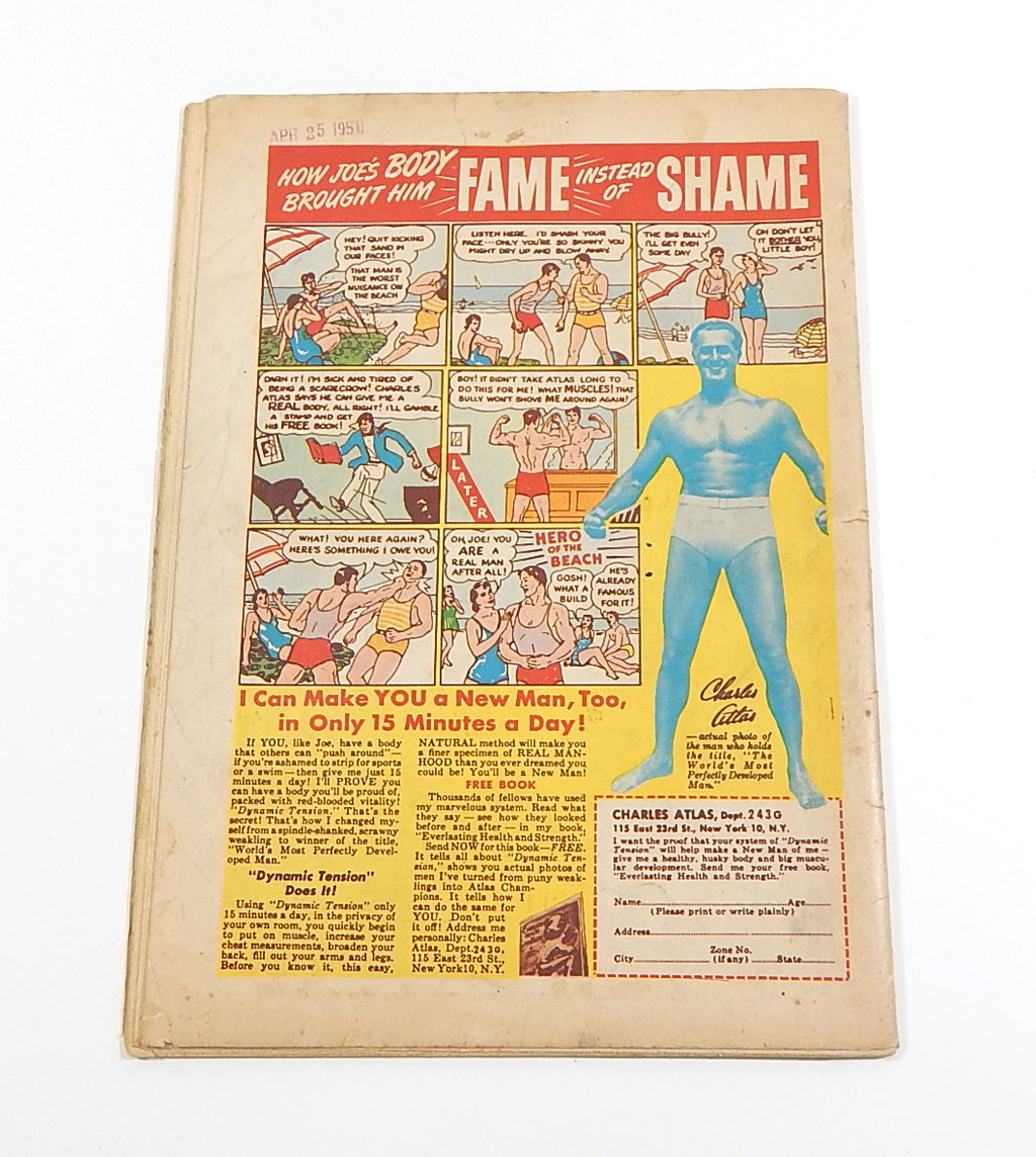 Headline Comics #48 Golden Age Comic 1951 Prize Publications VG Crime Suspense Pic2