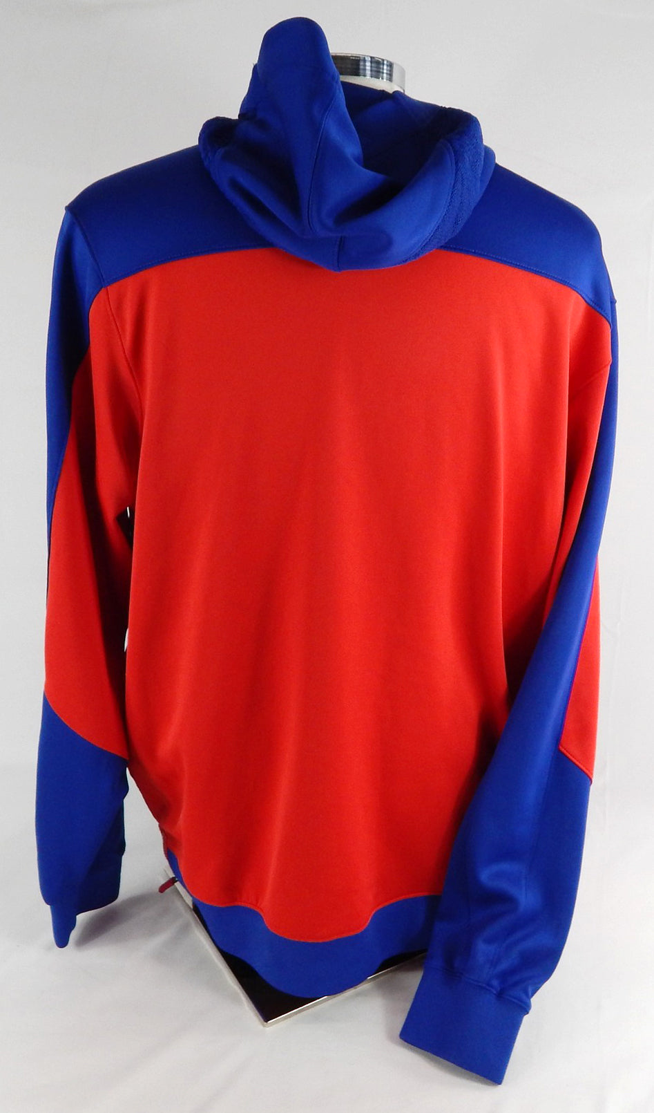 2024-25 Detroit Pistons Simone Fontecchio #19 Game Used Red Warm Up Jacket XL 1 Pic2