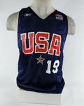 2000s Team USA Basketball Game Issued Navy Practice Jersey M DP70542