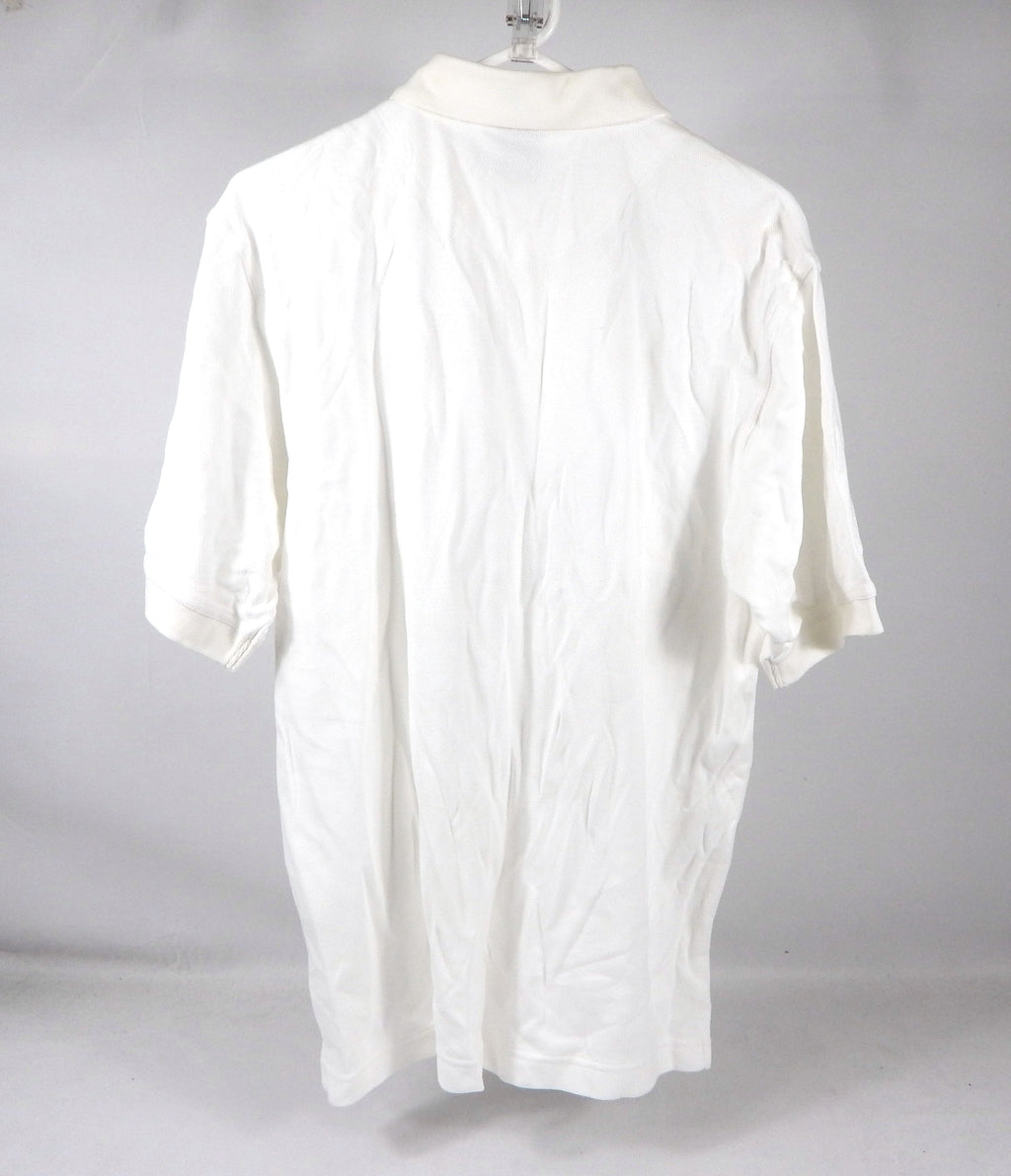 2000s Alabama Crimson Tide Team Issued White Polo Shirt Womens 56325 YM 926S Pic2