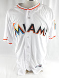 2012-18 Miami Marlins Blank Game Issued White Jersey 48 DP113059