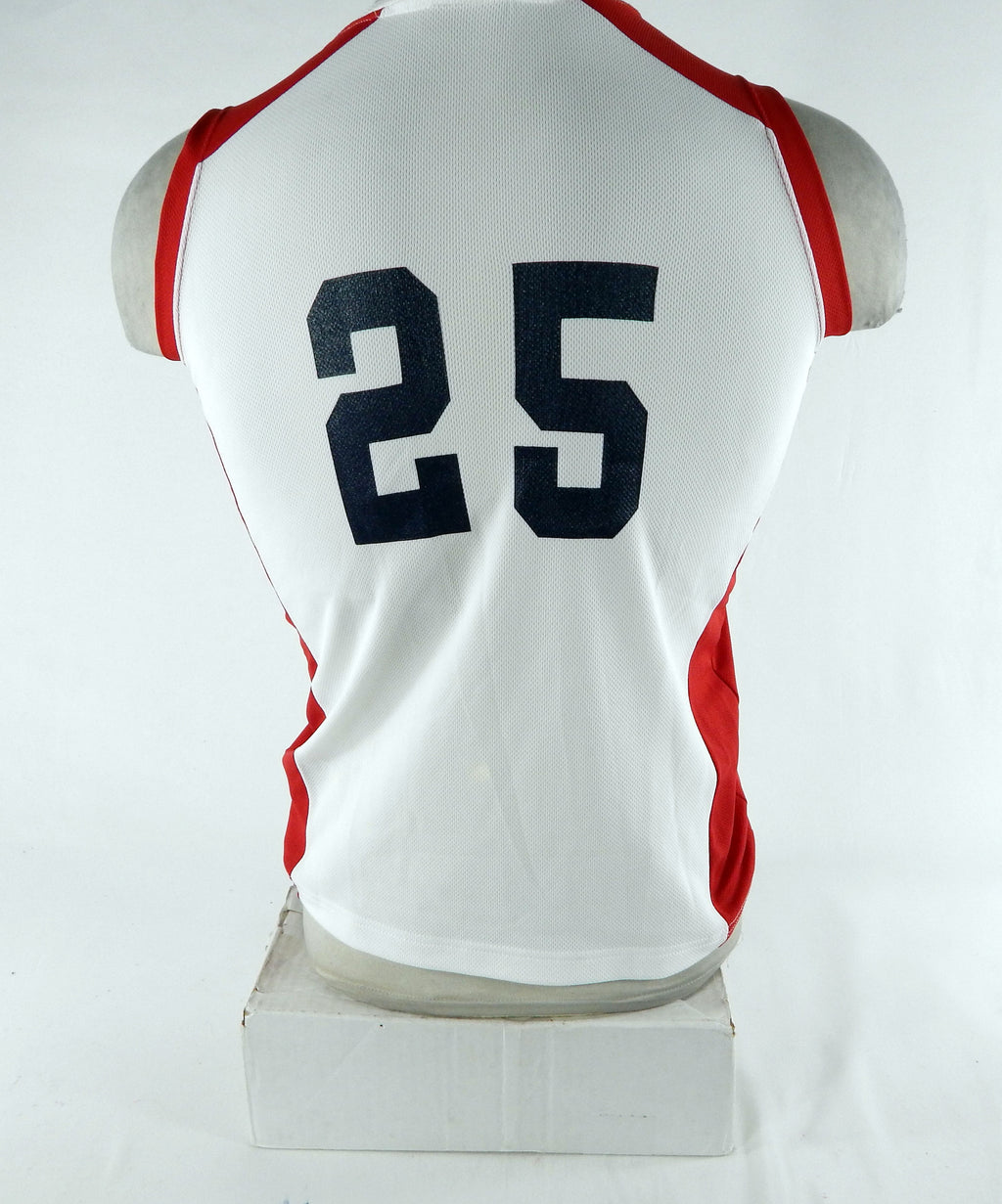 Richmond Spiders #25 Game Used White Jersey Ladies Lacrosse DP70548 Pic2