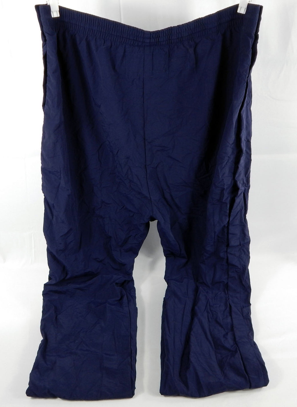 1999-01 Golden State Warriors Game Issued Navy Warm Up Pants 48 525 Pic2