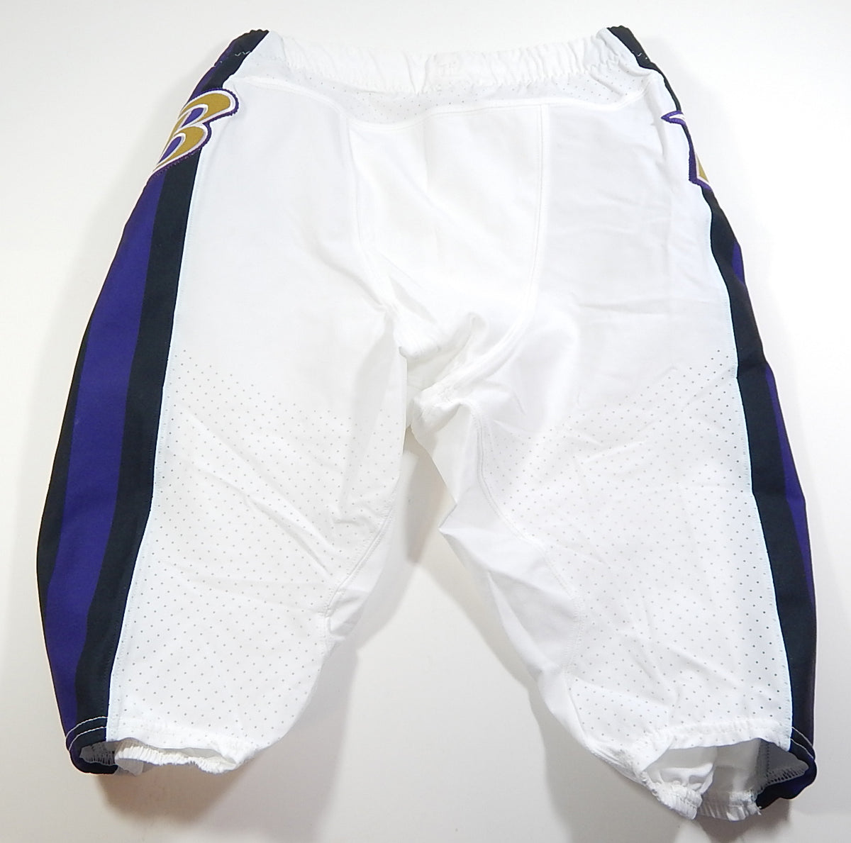 2019 Baltimore Ravens Nike On Field Team Issued Football Pants White 36 Short Pic2