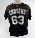 2003-06 Florida Marlins Cousins #63 Game Used Black Jersey ST BP XL DP72321
