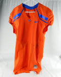 2012-17 Boise State Broncos Blank Game Issued Orange Jersey Football 46+4 595