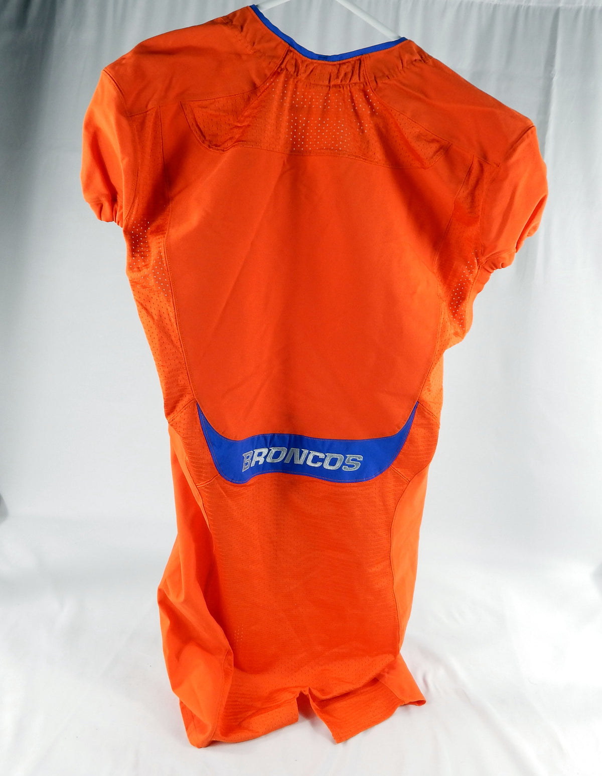 2012-17 Boise State Broncos Blank Game Issued Orange Jersey Football 46+4 595 Pic2