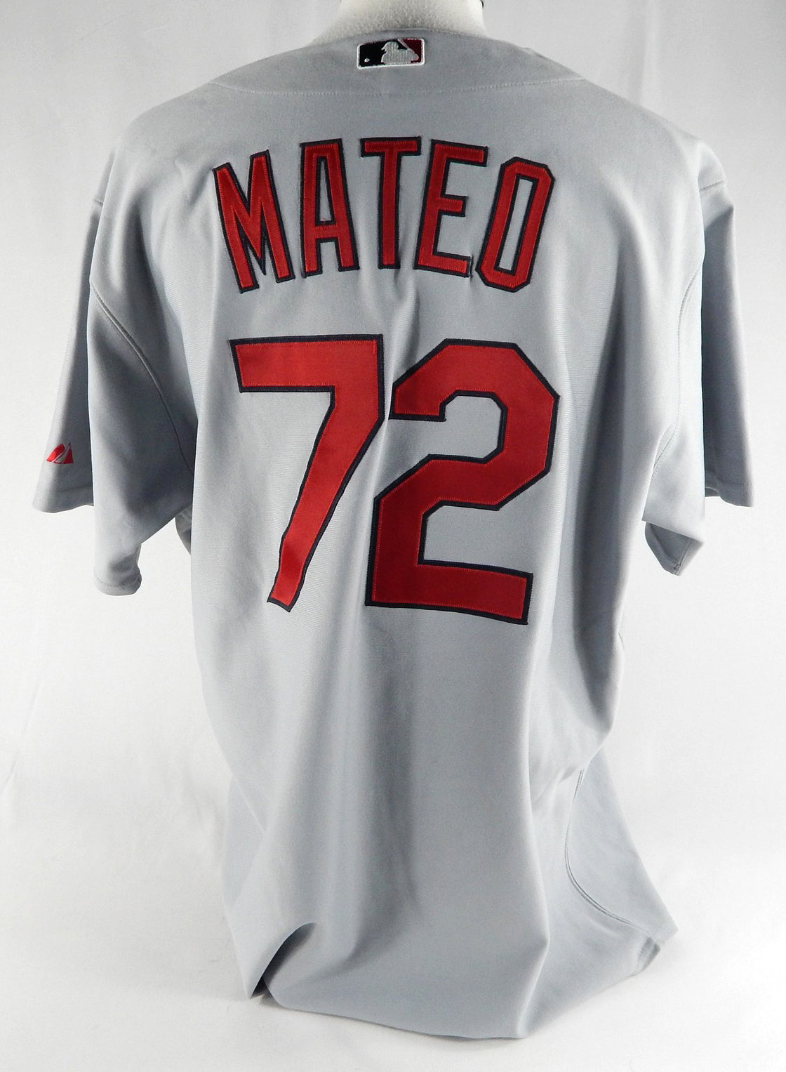 2006 St. Louis Cardinals Juan Mateo #72 Game Used Grey Jersey 52 459 Pic2
