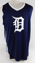 2025-26 Detroit Pistons Ron Holland #0 0 Game Used Navy Jersey Tigers Playoffs 8