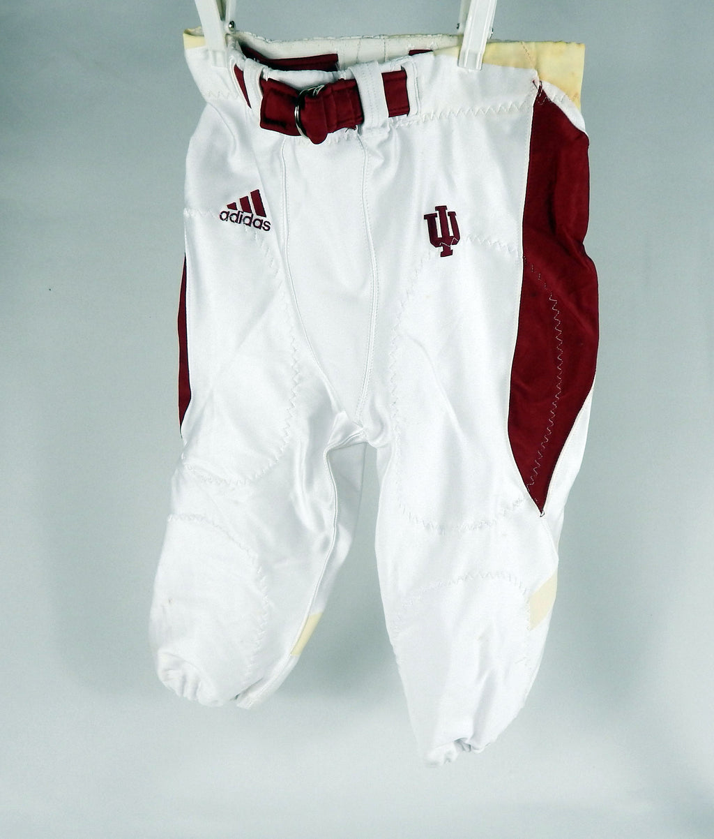 Indiana Hoosiers Game Used White Pants 30 DP67493