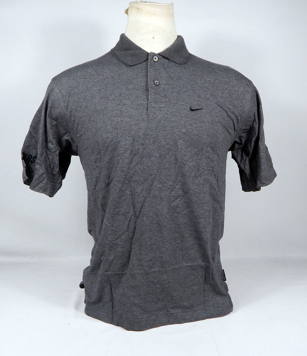 2000s Portland Trailblazers Team Issued Grey Polo Shirt165135-071 S 38S