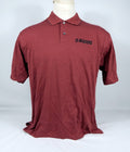 2000s Portland Trailblazers Team Issued Burgundy Red Polo Shirt 166762-684 M 39S