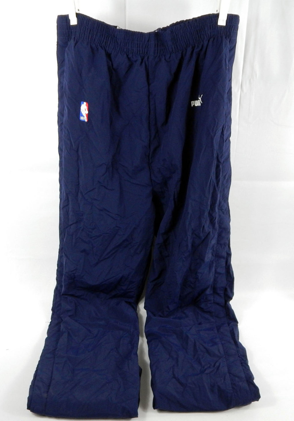 1999-00 Golden State Warriors Donyell Marshall #3 Game Used Navy WarmUp Pants 9