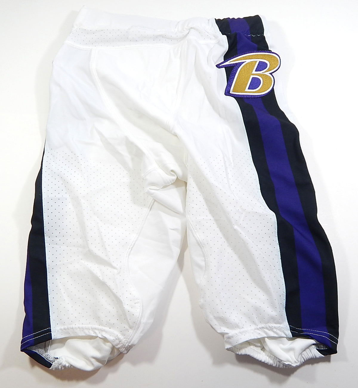 2018 Baltimore Ravens Nike On Field Team Issued Football Pants White 32 Short Pic2