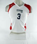 Richmond Spiders #3 Game Used White Jersey Lacrosse DP70555