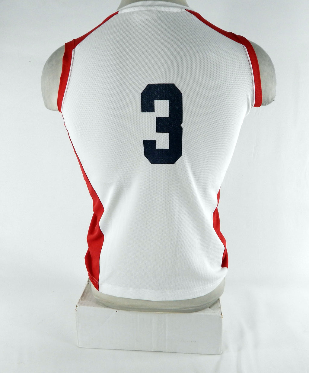 Richmond Spiders #3 Game Used White Jersey Lacrosse DP70555 Pic2