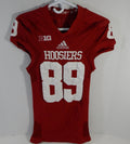 2013 Indiana Hoosiers #89 Game Used Red Jersey Nameplate Removed M DP14121