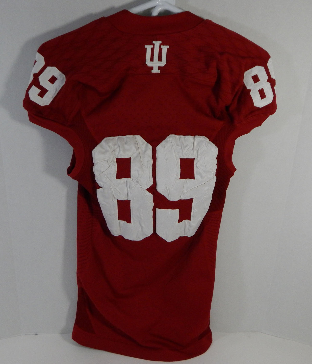 2013 Indiana Hoosiers #89 Game Used Red Jersey Nameplate Removed M DP14121 Pic2