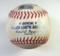 2021 San Francisco Giants Rockies Game Used Baseball Mike Yastrzemski Strike Out
