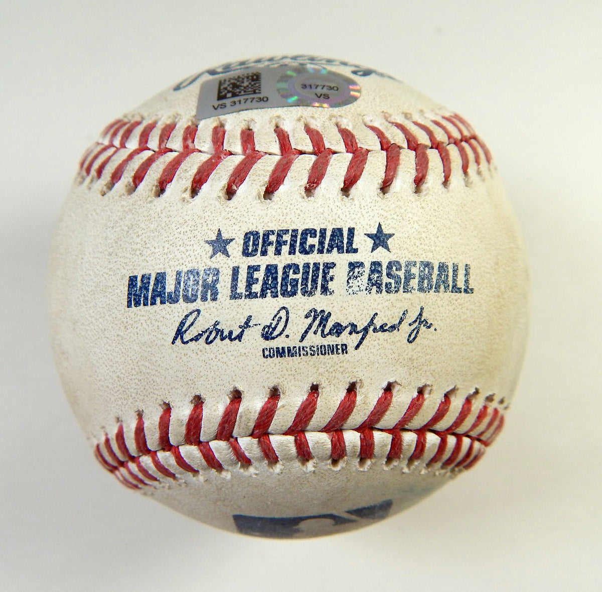 2021 San Francisco Giants Rockies Game Used Baseball Anthony DeSclafani K 738