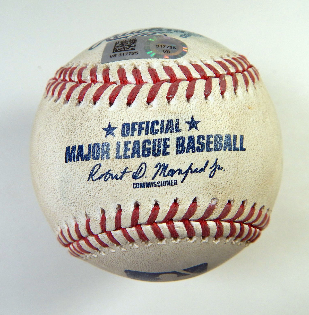2021 San Francisco Giants Rockies Game Used Baseball Anthony DeSclafani 739