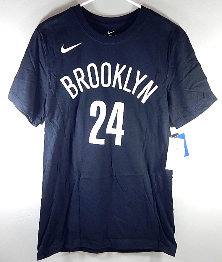Cam Thomas #24 Brooklyn Nets Icon The Nike Tee Shirt Black New Medium