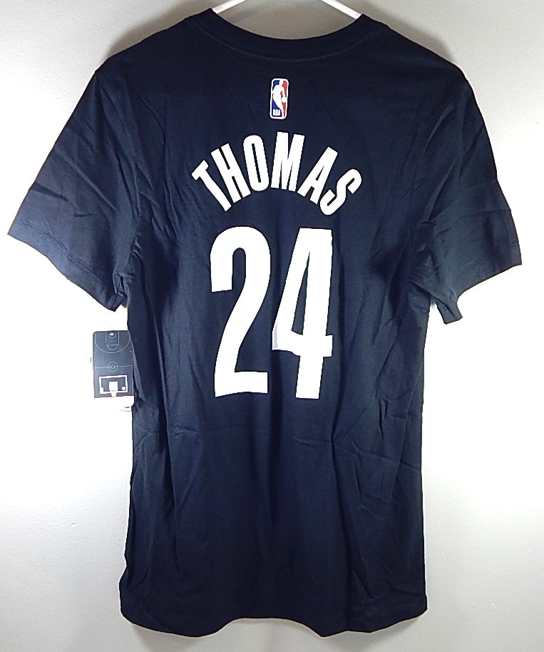 Cam Thomas #24 Brooklyn Nets Icon The Nike Tee Shirt Black New Medium Pic2