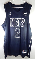 Cameron Johnson #2 Brooklyn Nets Jordan Nike Swingman Webull Jersey Black 52 XL