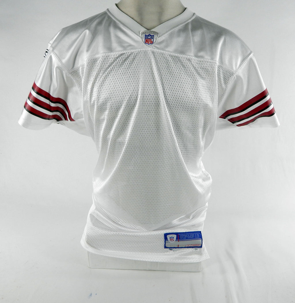 2004 San Francisco 49ers Blank Game Issued White Jersey 40 DP70558