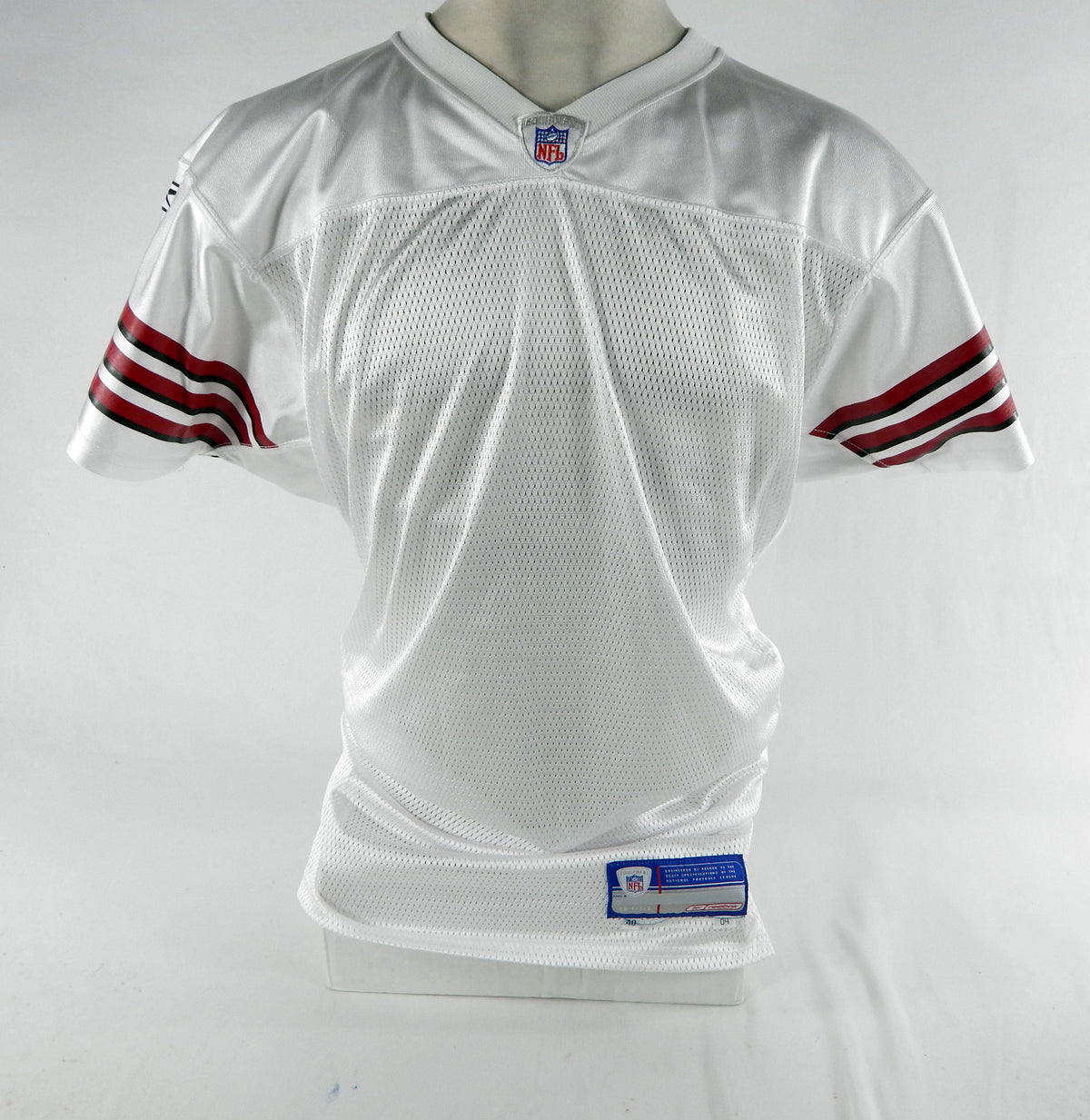 2004 San Francisco 49ers Blank Game Issued White Jersey 40 DP70558
