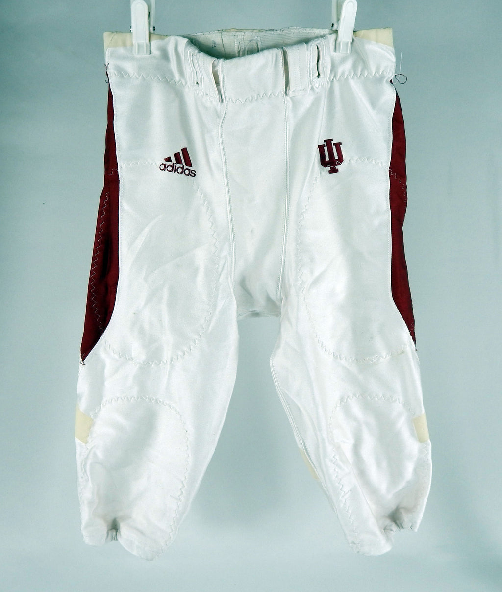 Indiana Hoosiers #20 Game Used White Pants 32 DP67497
