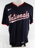 2025 Washington Nationals Ricky Bones #25 Game Issued Pos Used Navy Jersey 48 06