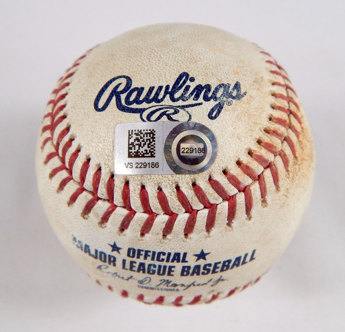 2023 Marlins Nationals Game Used Baseball Jesus Luzardo Keibert Ruiz Ball 2 Pic2