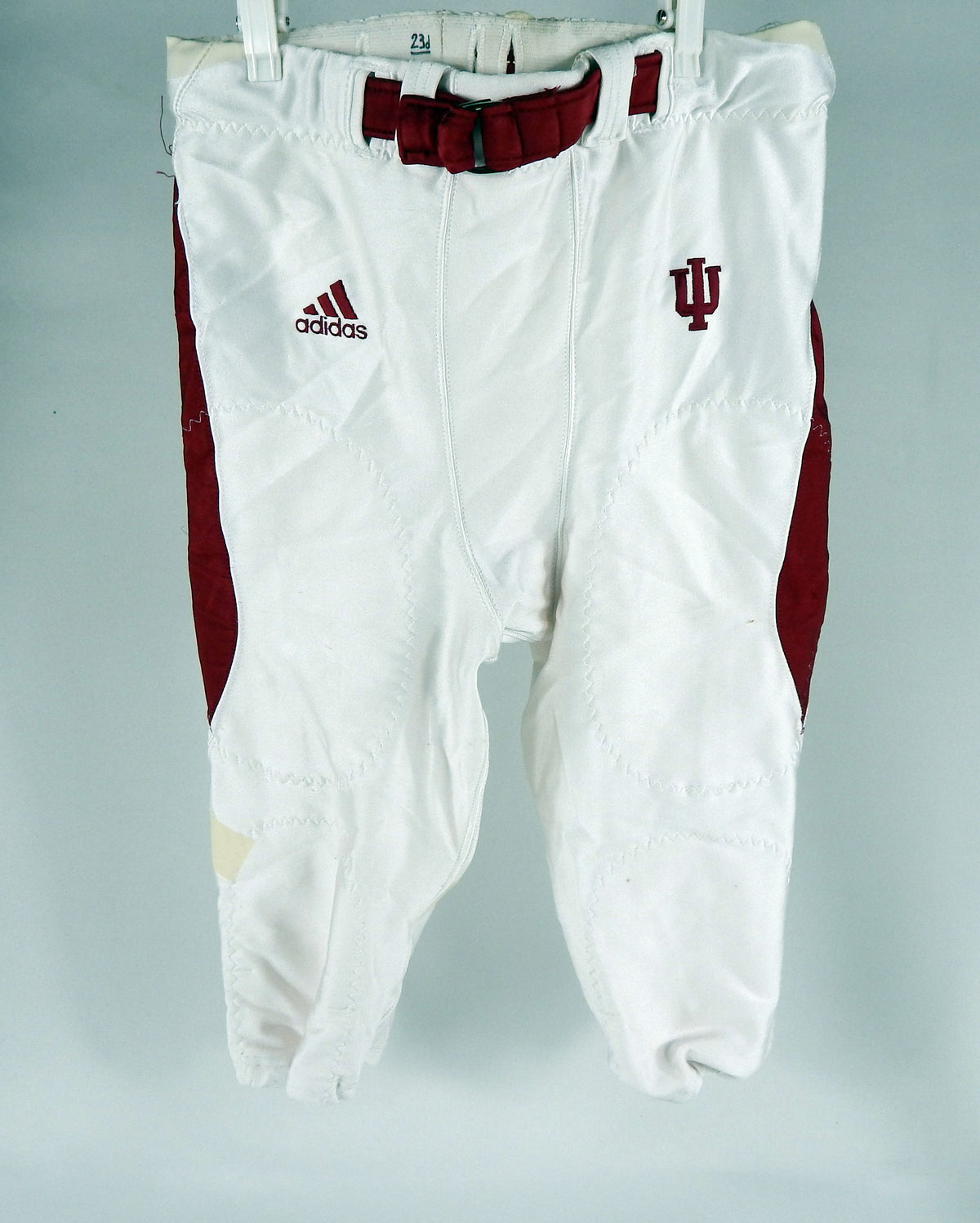 Indiana Hoosiers #23 Game Used White Pants 34 DP67499