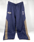 2013-14 New Orleans Pelicans Team Issued Navy Warm Up Pants 2XL 47S