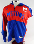 2024-25 Detroit Pistons Marcus Sasser #25 Game Used Red Warm Up Jacket M 415