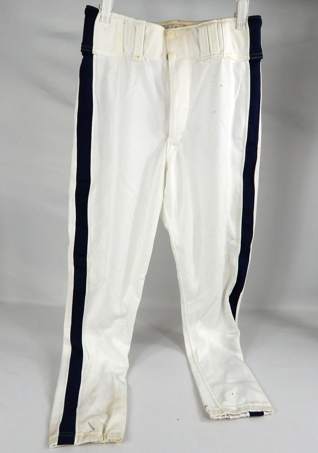 1991 Houston Astros Steve Finley Game Used White Pants 31--30-30 858
