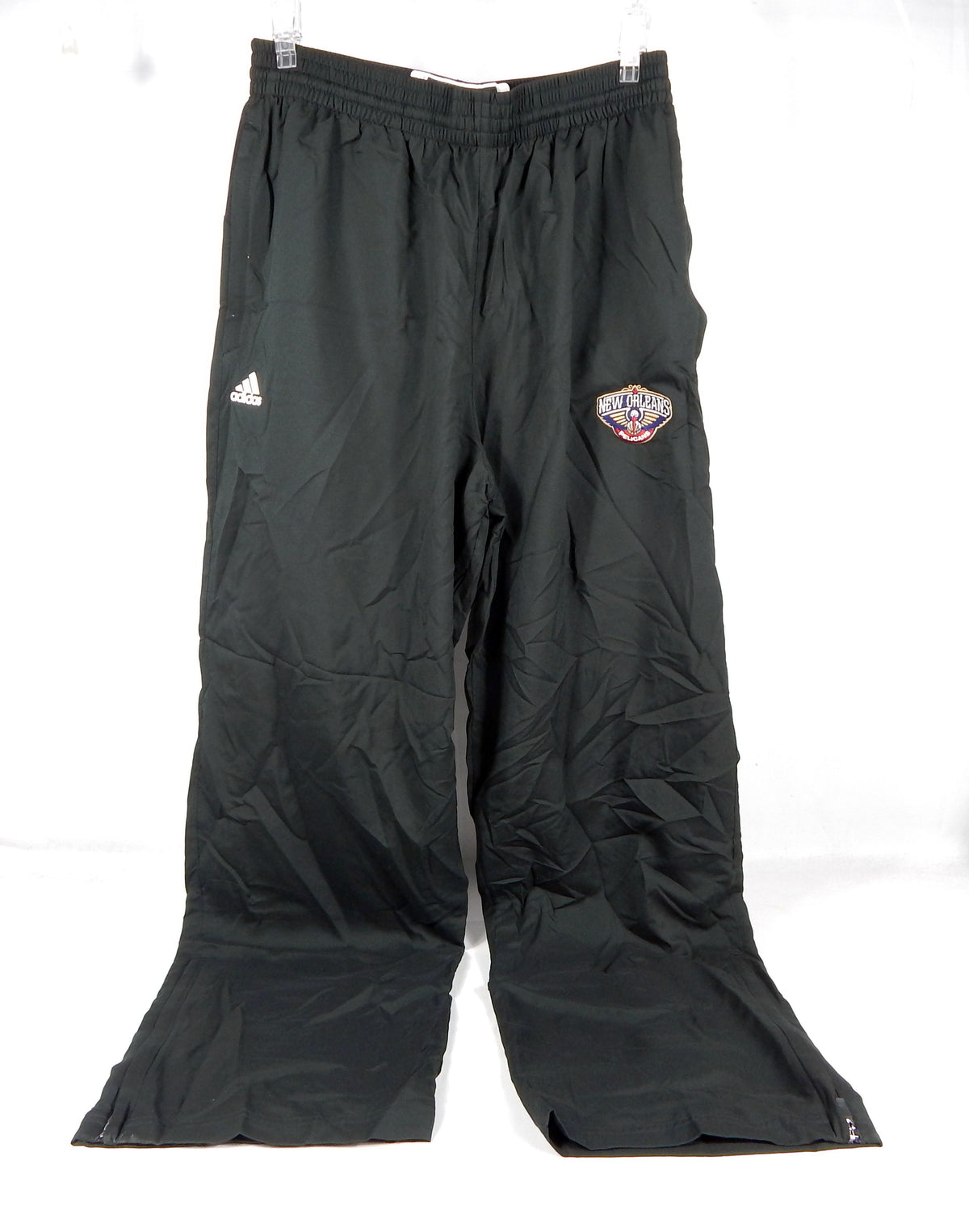 2013-14 New Orleans Pelicans Team Issued Black Travel Pants XL +2 48S