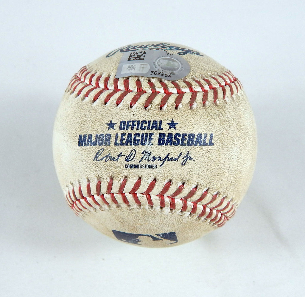 2023 Diamondbacks Nationals Game Used Baseball Tommy Henr Riley Adams Single 9