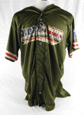 2023 Lakewood BlueClaws #39 Game Used Green Jersey Military Apprecaition 6